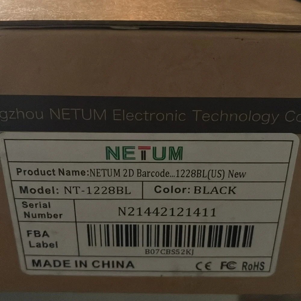 Netum 2D Barcode Scanner - Picture 4 of 4